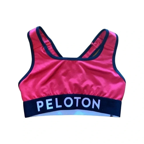 Peloton Red Sports Bra Size Small - Picture 2 of 4